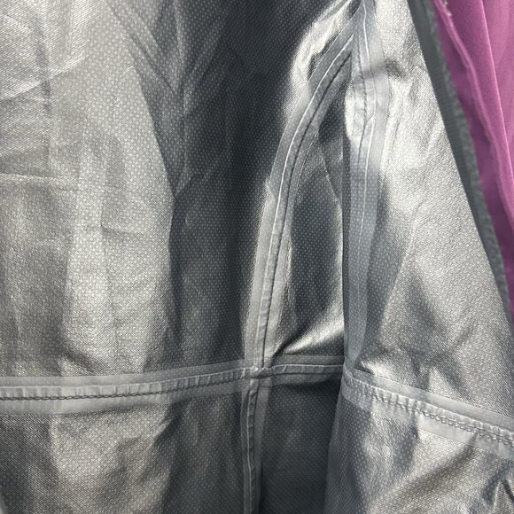 Eddie Bauer Women Small Dk Plum Weatheredge Stretch Waterproof Rain Parka Jacket - Picture 14 of 16